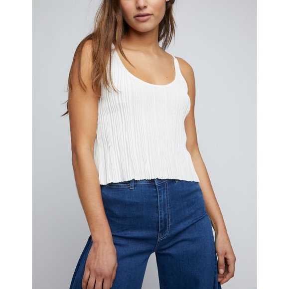 Free People Tops - NWT Free People Get To Know You Cami / Alabaster